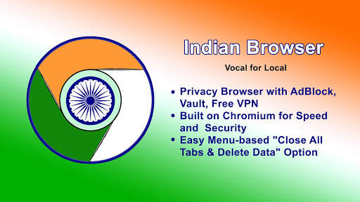 Indian Browser 4G - Safe and Secure screenshot 1
