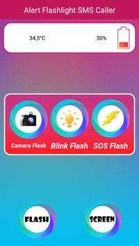 Caller and SMS Flashlight Alert 2018 screenshot 3