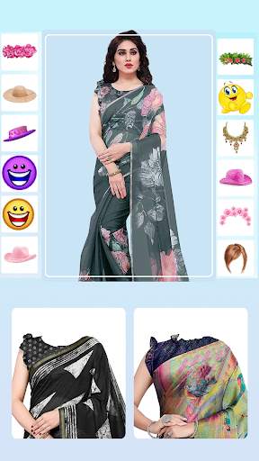 Women Fancy Saree Photo Suit 6 تصوير الشاشة