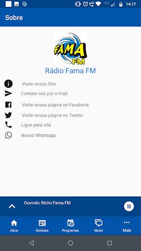 Fama FM screenshot 4