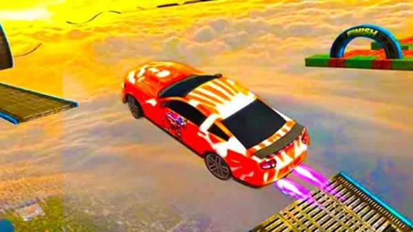 Impossible GT Car Stunts Racing screenshot 1