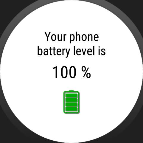 Phone & Smartwatch Battery Level screenshot 3