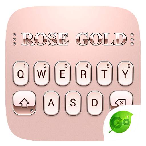 Rose Gold 2018 GO Keyboard Theme 4.5