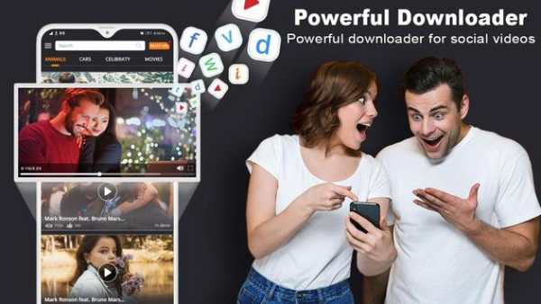 Powerful – Social Video Downloader app screenshot 1