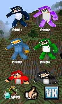 Dino Skins for Minecraft screenshot 1
