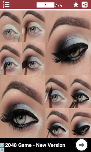Eye Makeup - Step by Step Tutorials (Offline) 2021 screenshot 1