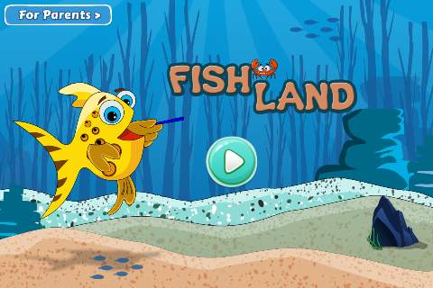 FishLand Adventures Kids Game screenshot 1