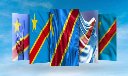 Congo Democratic Republic Flag 2 تصوير الشاشة