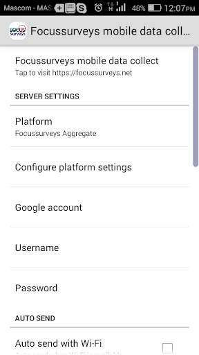 Focus Surveys Mobile Data App screenshot 3
