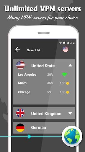 Best VPN Proxy - Fastest VPN Speed - USA VPN screenshot 4