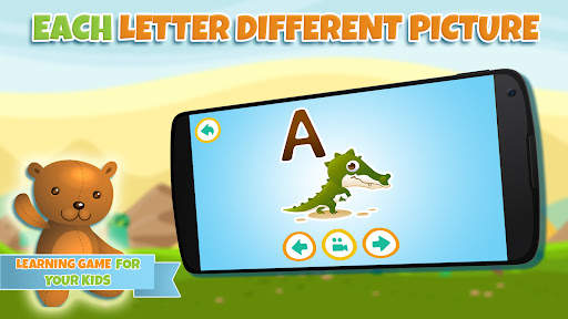 Learn alphabet, letters 4 kids screenshot 2