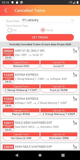 National Train Enquiry System screenshot 7