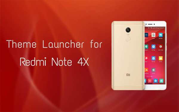 Launcher for Redmi Note 4x screenshot 1