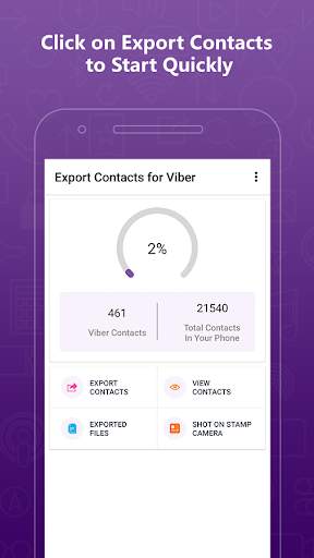 Export Contacts Of Viber : Marketing Software screenshot 1