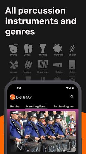 Drumap. The World of Rhythm screenshot 2