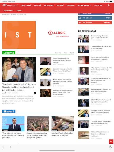 Fast News Albania screenshot 2
