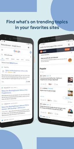 Retica Blaze: Browser Anti-Blokir Tanpa VPN screenshot 4