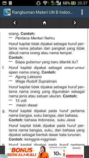 Rangkuman UN B Indonesia SMP screenshot 7