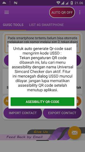 Cek Nomor HP ( Qr-Code ) : status reg & unreg sim screenshot 6