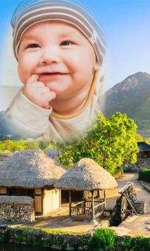 Features natural village photo frame application screenshot 18