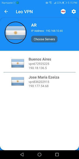 Leo VPN screenshot 3