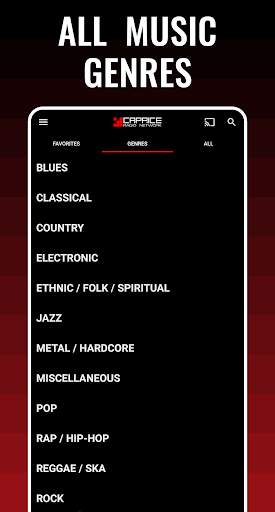 Radio Caprice: online Music screenshot 1