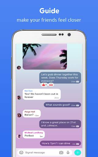 Guide Signal private messenger screenshot 3