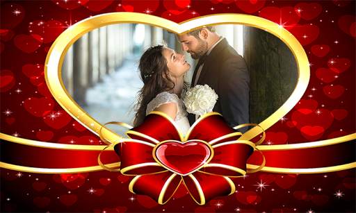 صورتك و صورة حبيبك في اطارات زواج وعشاق screenshot 1