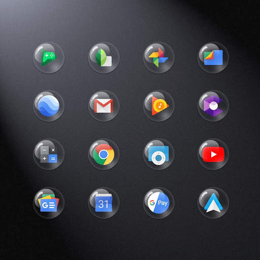 Bubble : Icon Mask for Nova Launcher screenshot 1