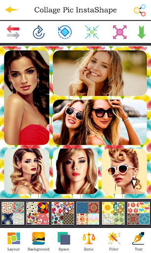 1000  Photo Shape Collage Maker 5 تصوير الشاشة