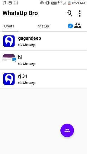 WhatsUp Bro - english learning chat app screenshot 1