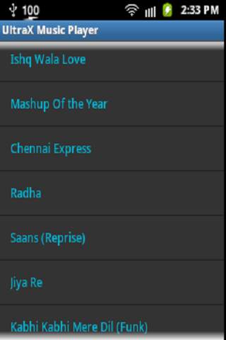 UltraX Music Player screenshot 3