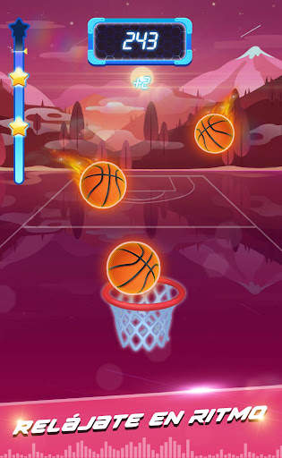 Beat Dunk - Dunk con el ritmo de música explosiva screenshot 2