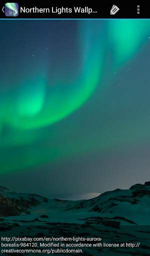 Northern Lights Wallpaper screenshot 6