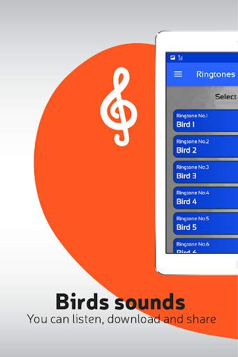Birds sounds, ringtones birds screenshot 8