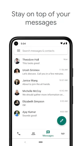 Google Voice 3 تصوير الشاشة