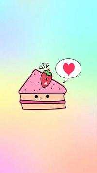 Kawaii Food Wallpaper screenshot 5