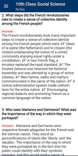 10th Class Social Science Notes in English screenshot 3