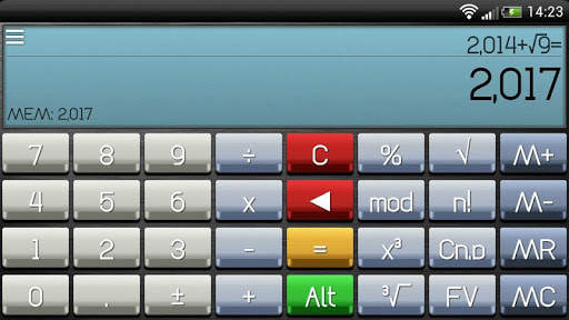 SCalc theme Clean 4 تصوير الشاشة