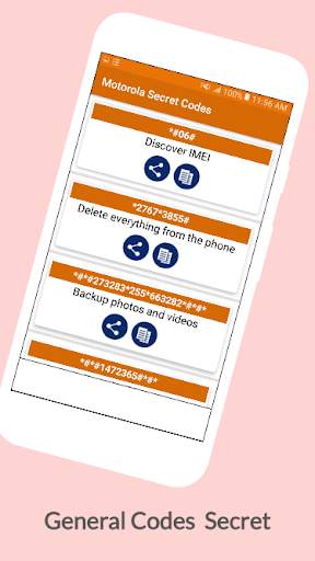 Secret Codes for Motorola Mobiles screenshot 3