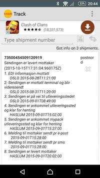 Track your shipment скриншот 1