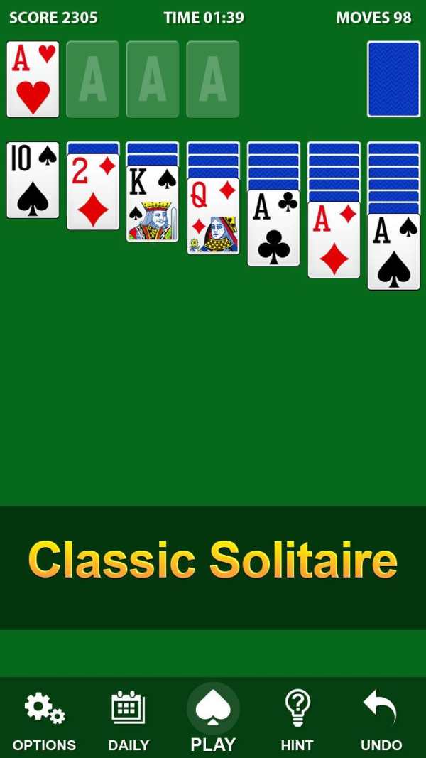 Solitaire ♠ screenshot 1
