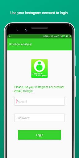 Unfollow Analyzer - Unfollower screenshot 1