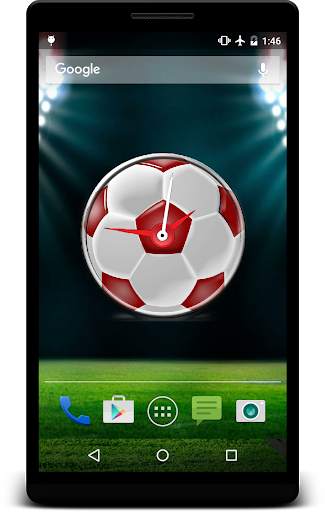 Football Clock Live Wallpaper screenshot 3