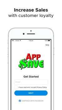 appSAVE screenshot 1