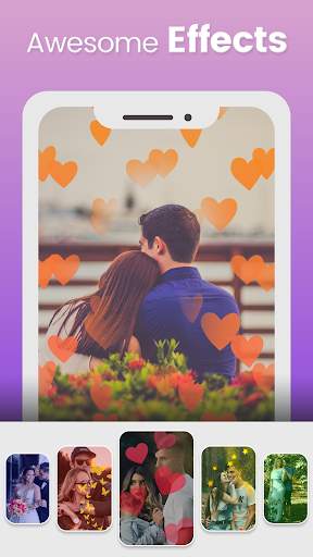 Animation Effects Video Maker - Heart Effect video screenshot 4