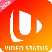 UVideo Status For lyrical whatsapp vidstatus maker logo