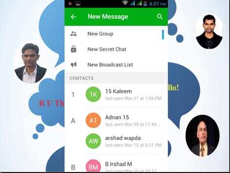 Freechat Messenger screenshot 1