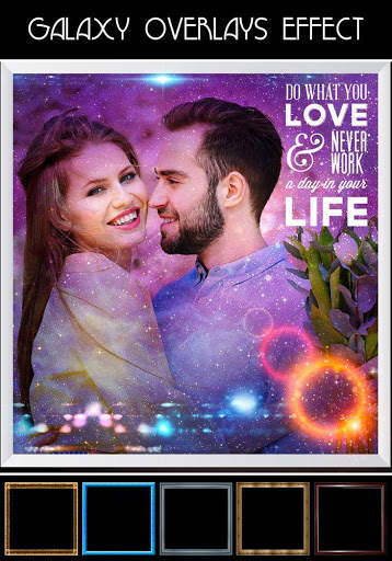 Galaxy Photo Overlay Effect 5 تصوير الشاشة