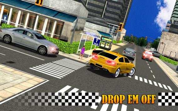 Modern Taxi Driving 3D screenshot 9